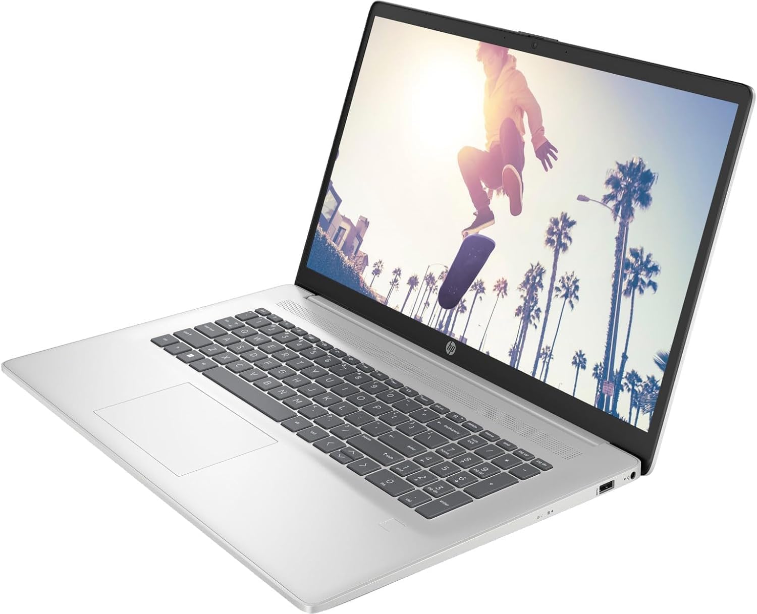 HP 17 Business Laptop Computer - 17.3-inch HD+ Touchscreen Display • Intel 10-Core i7-1355U • 64GB RAM • 4TB SSD • Windows 11 Pro • Wi-Fi 6 • Bluetooth 5.3• 720p HD Camera •Silver • W/Accessories