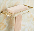 Bathroom Hardware Sets Gold Bath Sets Towel Rack Paper Holder Toilet Brush Holder Hooks Bathroom Hardware Towel Set,Single Towel Bar(Towel Rack 1)
