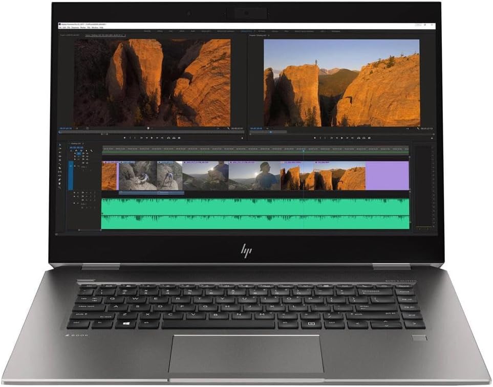 HP ZBook Studio G5 15.6' FHD Core i7-8850H 2.6GHz, 32GB RAM, 1TB SSD, Windows 11 Pro 64Bit, CAM, NVIDIA Quadro P1000 4GB (Renewed)