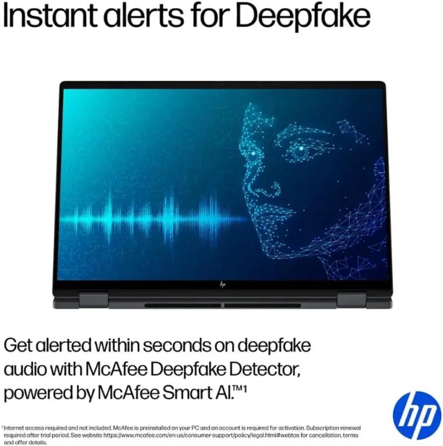 HP 2025 OmniBook X Flip 2-in-1, Copilot+ PC, 16' 2K 400Nits Touch-Screen Laptop, Ultra 7 256V(Beats Ultra 7 155U), 16GB RAM, 1TB SSD, 23H Battery, Win 11, Backlit KB, W/Stylus Pen