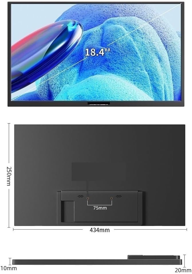 Travel Screen Portable Monitor 18.4 Inch Extended Sub-Screen 4k Laptop Mobile Phone External Gaming
