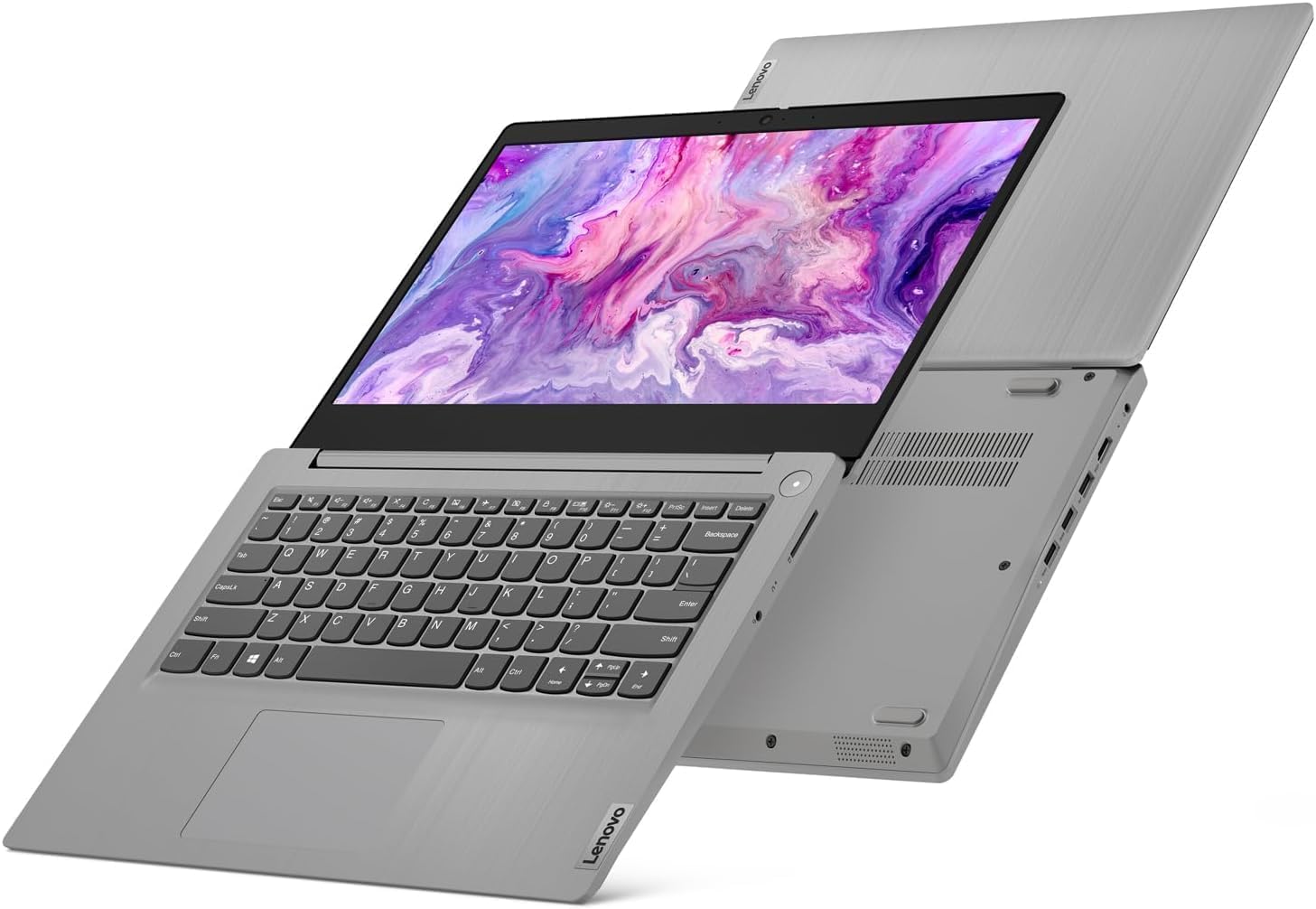 Lenovo Ideapad 3i 14' FHD Anti-Glare Laptop, Intel Core i5-1135G7 Quad-Cores Processor, 8GB RAM 256GB PCIe SSD, HDMI, Webcam, Bluetooth, Wi-Fi 6, SD Card Reader, Windows 11 Home, Grey
