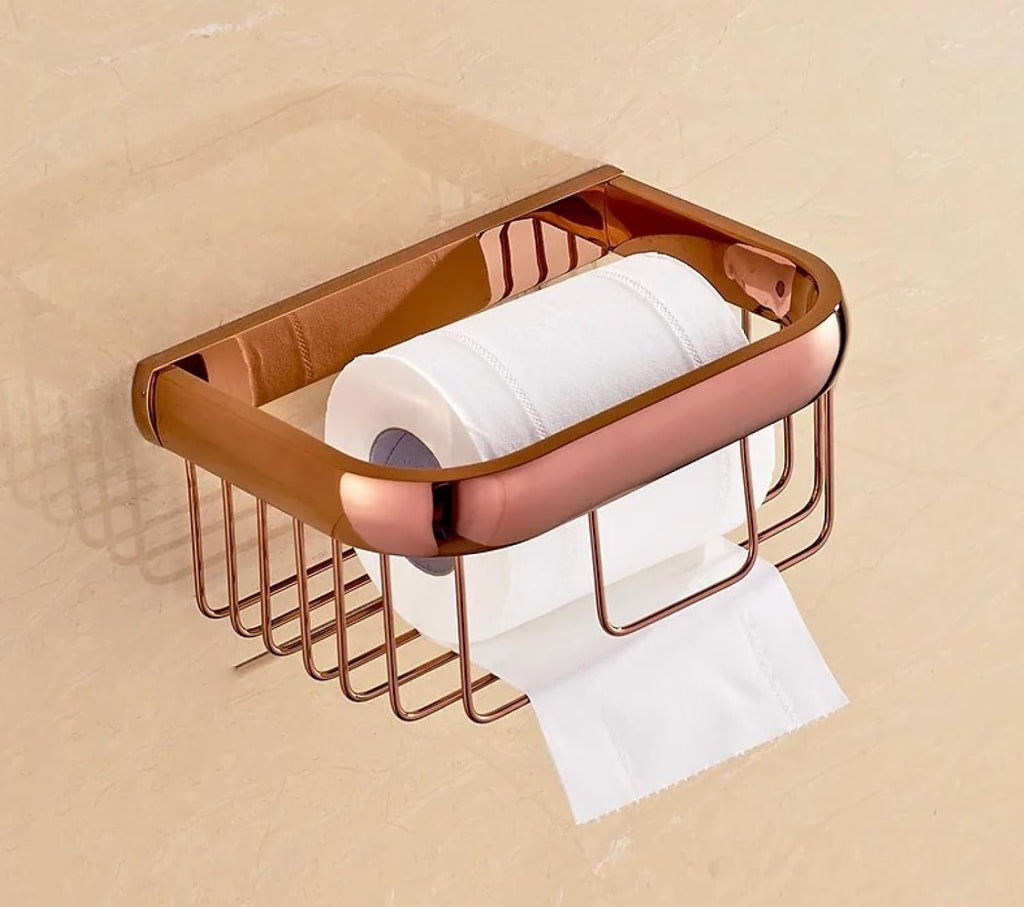 Towel Rack, Bathroom Hardware Pendant, Toilet Towel Rod, Bath Towel Rack, Rose Gold Bath Towel Rack