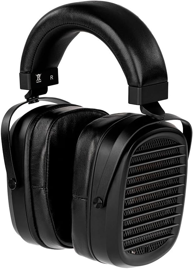 Monoprice Monolith AMT Headphones - Open Back Design, Comfort with Changeable Earpads, Mini 4-Pin XLR Headphone Connectors, 32 Ohm Nominal Impedance, 6 Foot Cable and 1/4 Inch to 3.5mm Adapter, Black