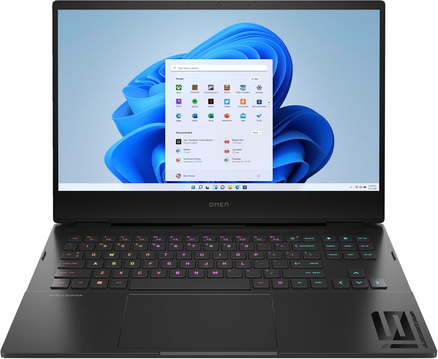 HP Omen 16 Gaming Laptop, 16.1' 1920 x 1080 144 Hz,Intel Core i7-12700H 14-Core, NVIDIA GeForce RTX 3050 Ti 4GB, 16GB DDR5, 1TB SSD, Windows 11 Home, RGB Backlit Keyboard, Shadow Black