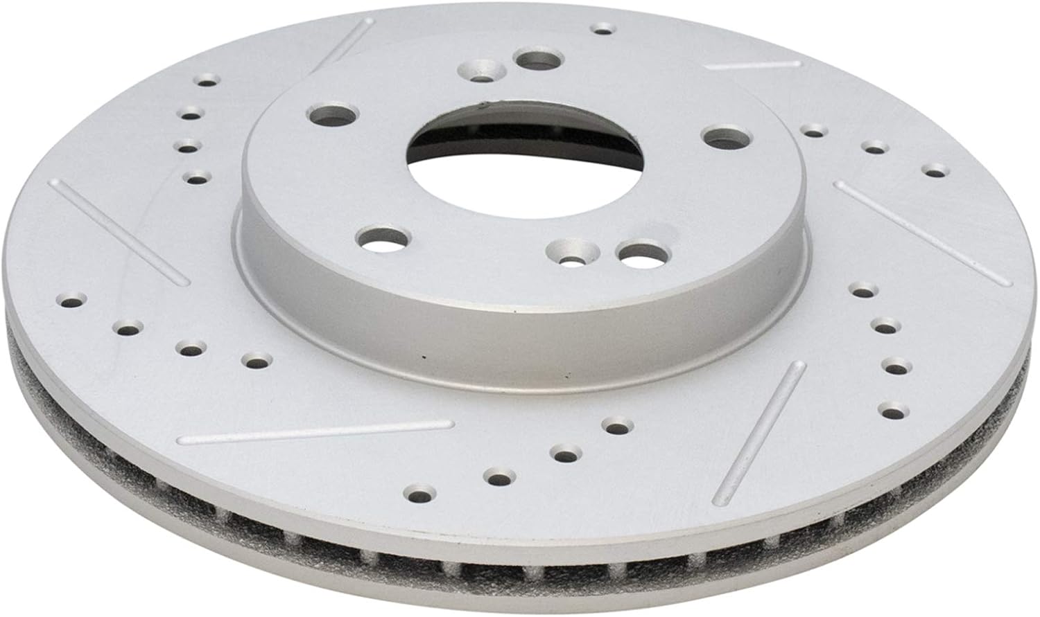 TRQ Performance Front Brake Pad and Rotor Set Ceramic Vented G Coated Rotors Calipers Compatible with 2014-2015 Acura ILX 2003-2017 Honda Accord 2013-2015 Civic