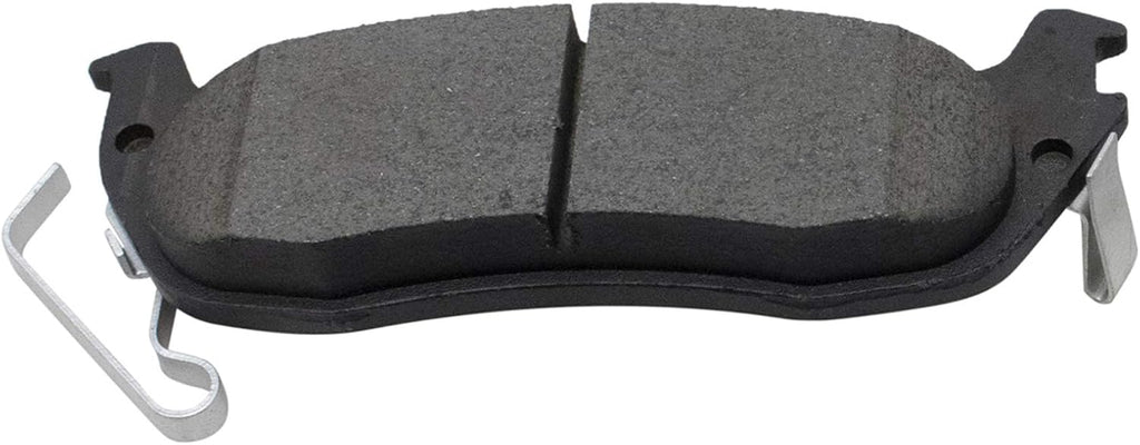 TRQ Rear Brake Pad and Rotor Set Ceramic Rotors Calipers Compatible with 2004-2010 Infiniti QX56 2004-2015 Nissan Titan 2004 Pathfinder Armada 2005-2015 Armada