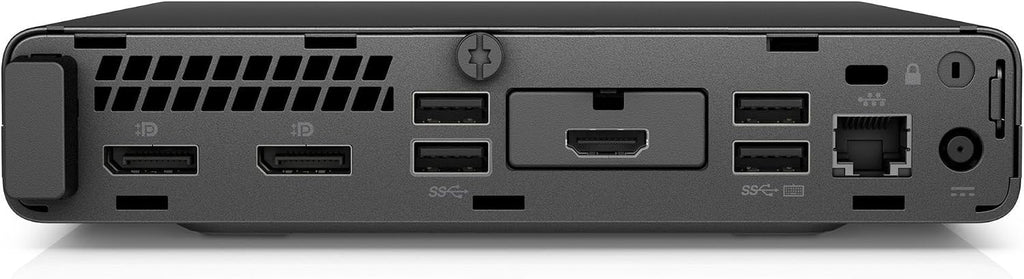 HP ProDesk 600 G4 Mini Desktop Computer w/ 24in Monitor, 600G4 Mini Computer Win11 Core 8th 3.5GHz, 8GB RAM, 256GB SSD, RGB Keyboard, HDMI (Renewed)