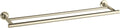 Kohler K-14375-AF Purist Double Towel Bar, Vibrant French Gold