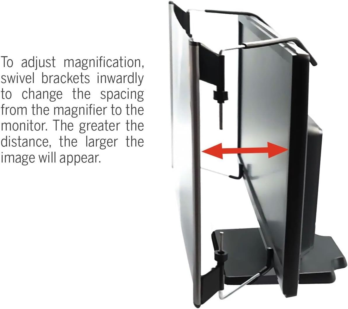 Kantek MAXVIEW LCD Computer Monitor Screen Magnifier for 21.5-Inch and 22-Inch Widescreen Monitors (Measured Diagonally) (MAG22WL)