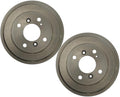 Rear Drum Brake Kit, 2Pcs Automotive Replacement Brake Drums for Ford Fiesta 1.6L 2011 2012 2013 2014 2015 2016 2017 2018 2019, for Ford Fiesta 1.0L 2014 2015 2016 2017