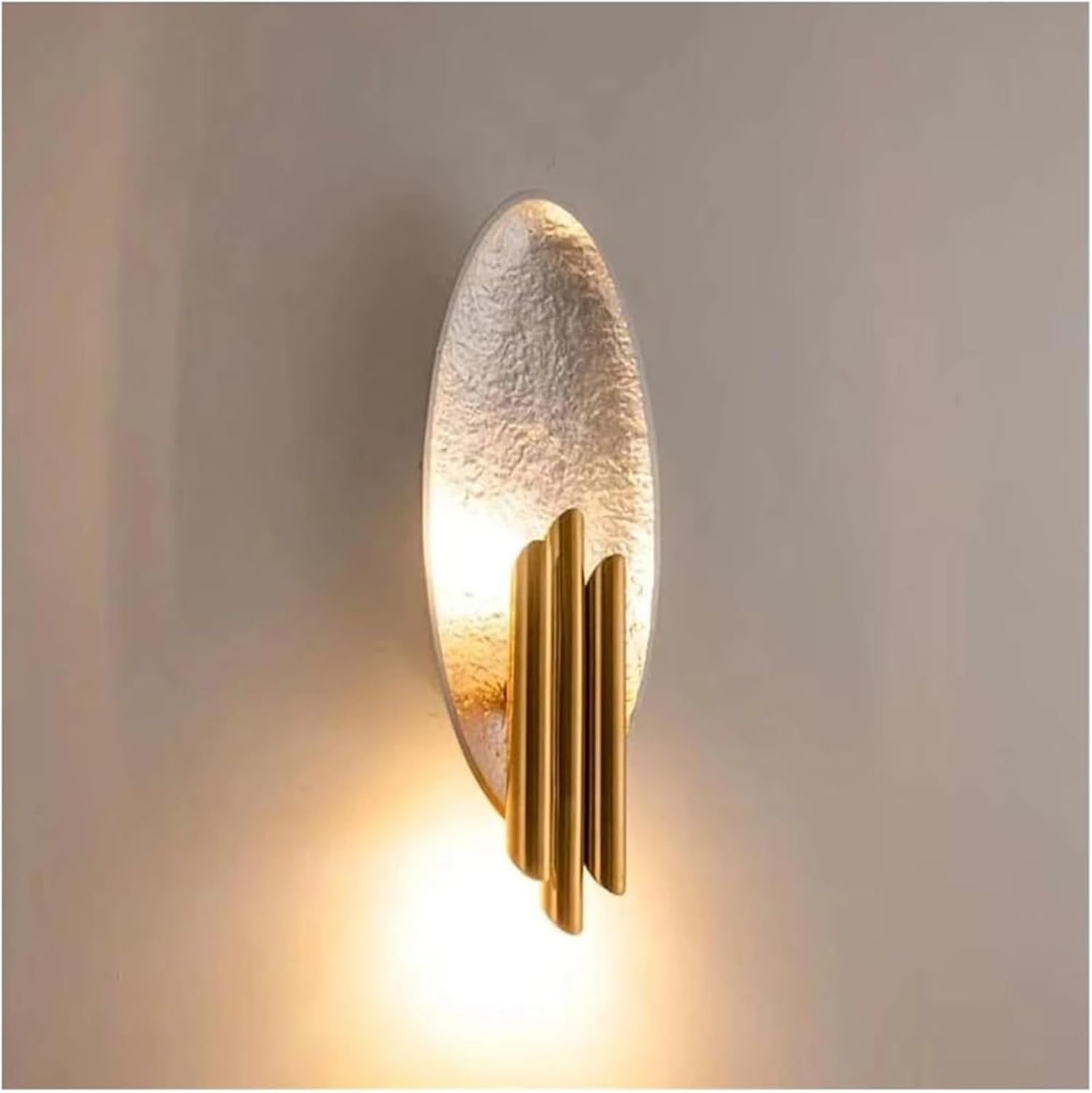 Gold Silver Body Wall Lamp Living Room Indoor Lighting Bedroom Bedside Lamps Aisle Wall Light Fixture Chandelier(Gold)