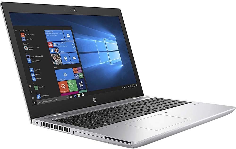 HP Probook 650 G4 15.6' FHD Notebook - Intel Core i7 8650U 1.9 GHz - 8 GB RAM - 256 GB SSD - Windows 11 (Renewed)