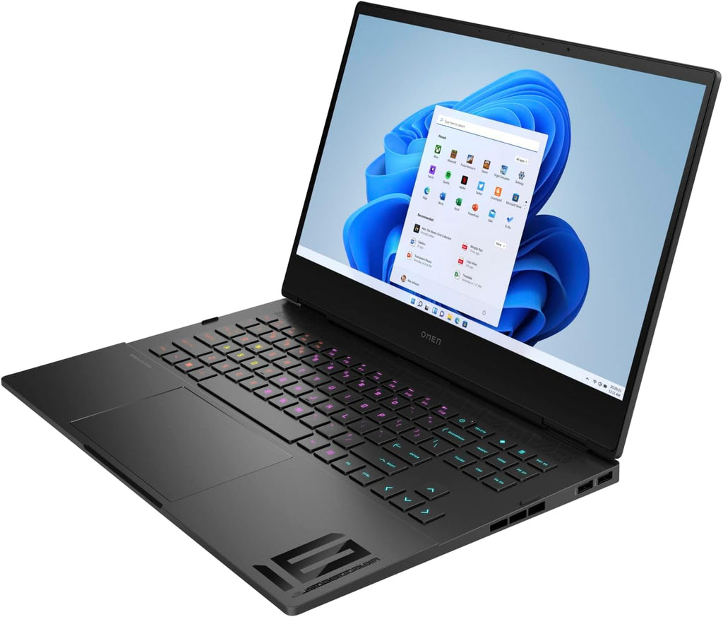 HP Omen 16 Gaming Laptop, 16.1' 1920 x 1080 144 Hz,Intel Core i7-12700H 14-Core, NVIDIA GeForce RTX 3050 Ti 4GB, 16GB DDR5, 1TB SSD, Windows 11 Home, RGB Backlit Keyboard, Shadow Black