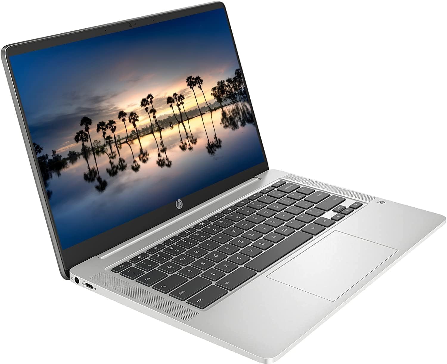 HP 2023 14' HD IPS Chromebook, Intel Processor Up to 3.10GHz, 8GB Ram, 128GB SSD, Intel 4K Graphics, Super-Fast 6th Gen WiFi, Chrome OS (Renewed)
