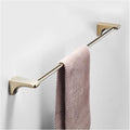 Towel Rack Bathroom Shelf Light Gold Towel Rack Wall Mounted Bathroom Towel Rack 244 Inch Foldable Wall Double Towel Rack Mounted Multifunctional Rack Mounted Bathroom Shelves (Siz