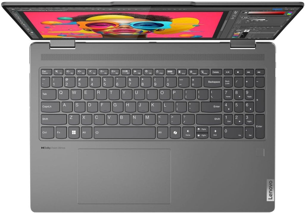 Lenovo Yoga 7i 2-in-1 Business Laptop 16.0' Touch FHD + IPS (Intel Core Ultra 7 155U (Beats i7-1335U), 16GB LPDDR5X, 1TB SSD, Backlit KYB, FP Reader, 2 Thunderbolt 4, Win11P) w/AI Copilot & DKZ Hub