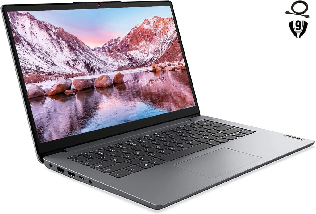 Lenovo IdeaPad 1i 14' HD Laptop with Office 365, Intel Core i3-1215U 6-Core Processor, 8GB RAM 256GB SSD, SD Card Slot, WiFi, Bluetooth, Windows 11 Pro, Gray