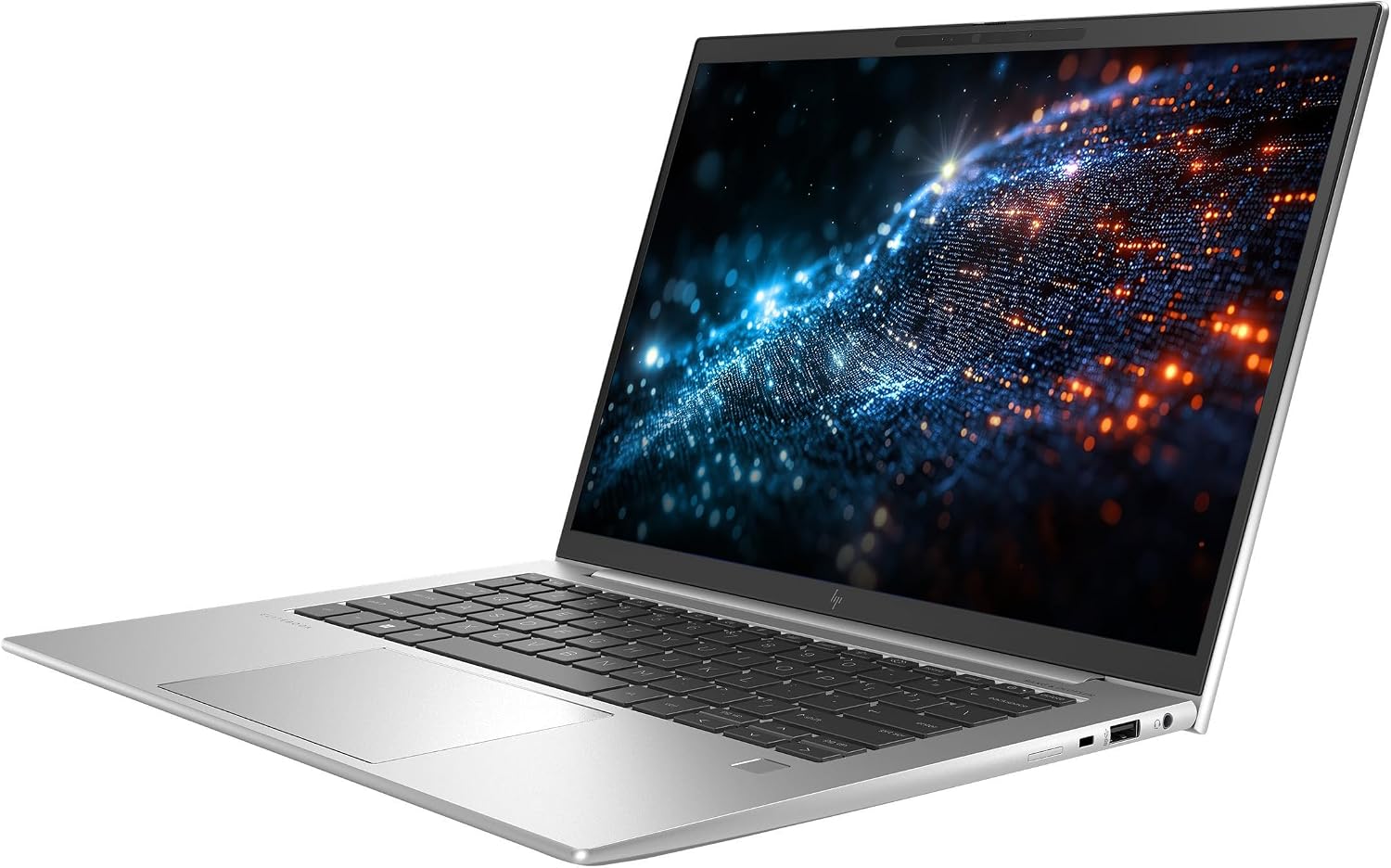 HP EliteBook 845 G9 14' Laptop, AMD Ryzen 5 PRO 6650U 2.9GHz, 16GB DDR5 RAM, 512GB NVMe SSD, Full HD, Webcam, Windows 11 Pro (Renewed)