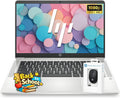 HP Chromebook 14' FHD Laptop for School & Study | Intel Processor (Up to 2.8GHz) | 4GB DDR4 RAM | 64GB eMMC | Full-Size Keyboard | SD Card Reader | 720p HD Camera | Laptop Bag & Mouse | w/o Earbuds