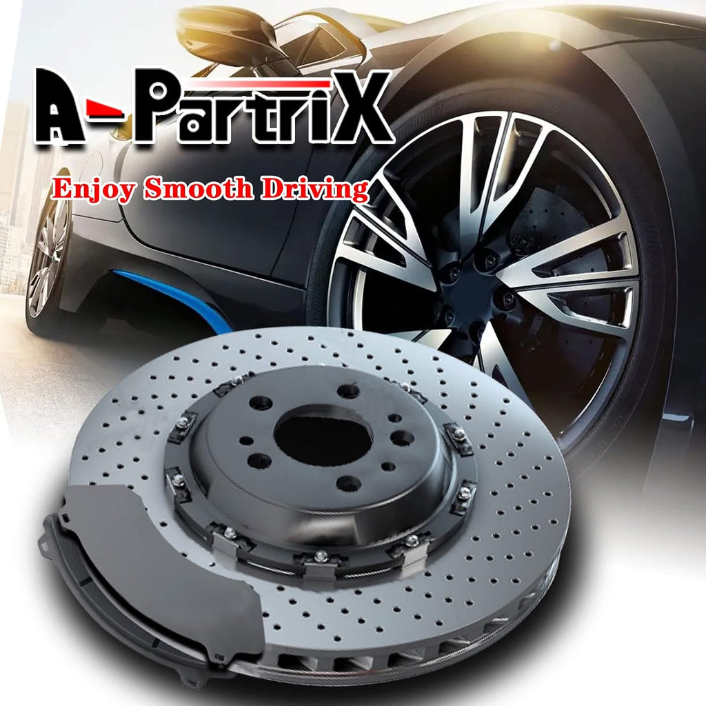 Brake Pads and Rotors Kit - Front Brakes and Rotors, Replacement Brake Kit fits Ford Fiesta 2019 2018 2017 2016 2015 2014 2013 2012 2011