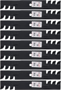 Rotary 6300 Mower Blades for Bad Boy Bunton Scag Snapper 16-1/2' Length 2-1/2' Width .204' Thickness 5/8' Center Hole Fits 32in. 48in. Deck