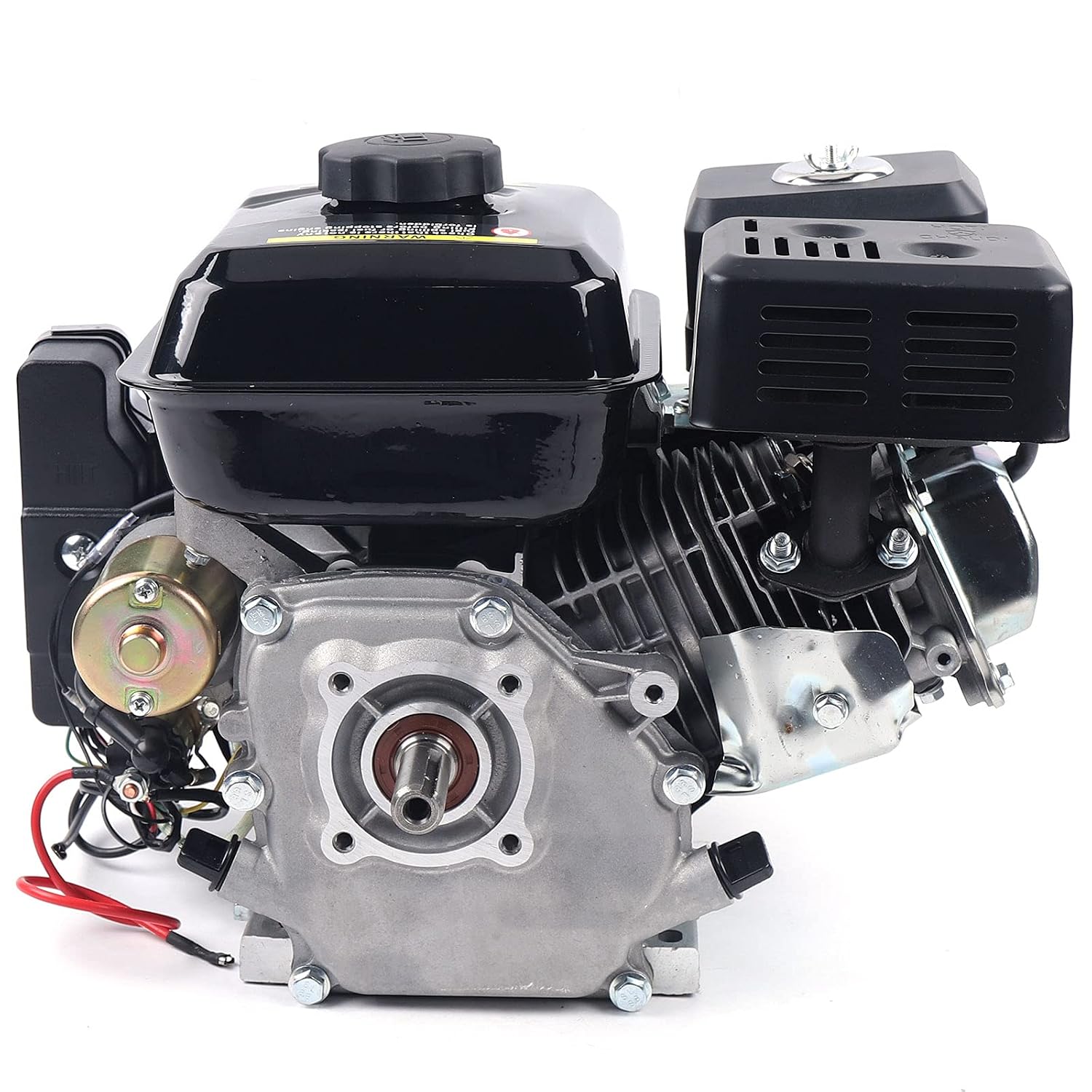 212CC Engine 7.5HP Gas Motor 4-Stroke Electric Start Go Kart Log Splitter Power Shaft Diameter 20mm