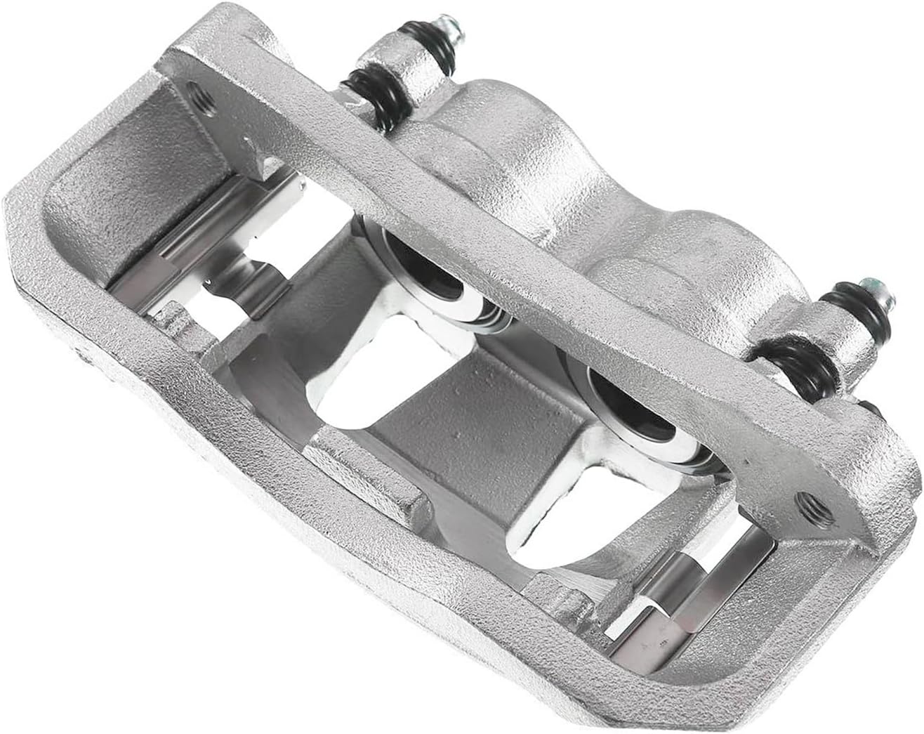 Detroit Axle - Front Brake Calipers with Brackets Replacement for Ford E-250 E-350 E-450 Econoline Club Wagon Super Duty F-350 F-250 HD - 2pc Set