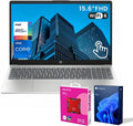 HP 2025 Essential 15 Premium Next Gen AI Copliot Business Laptop, 15.6' FHD Touchscreen, Intel i5, 8GB RAM, 512GB SSD, Wi-Fi 6, USB-C, Win11 Home, Lunar Gold (Renewed)