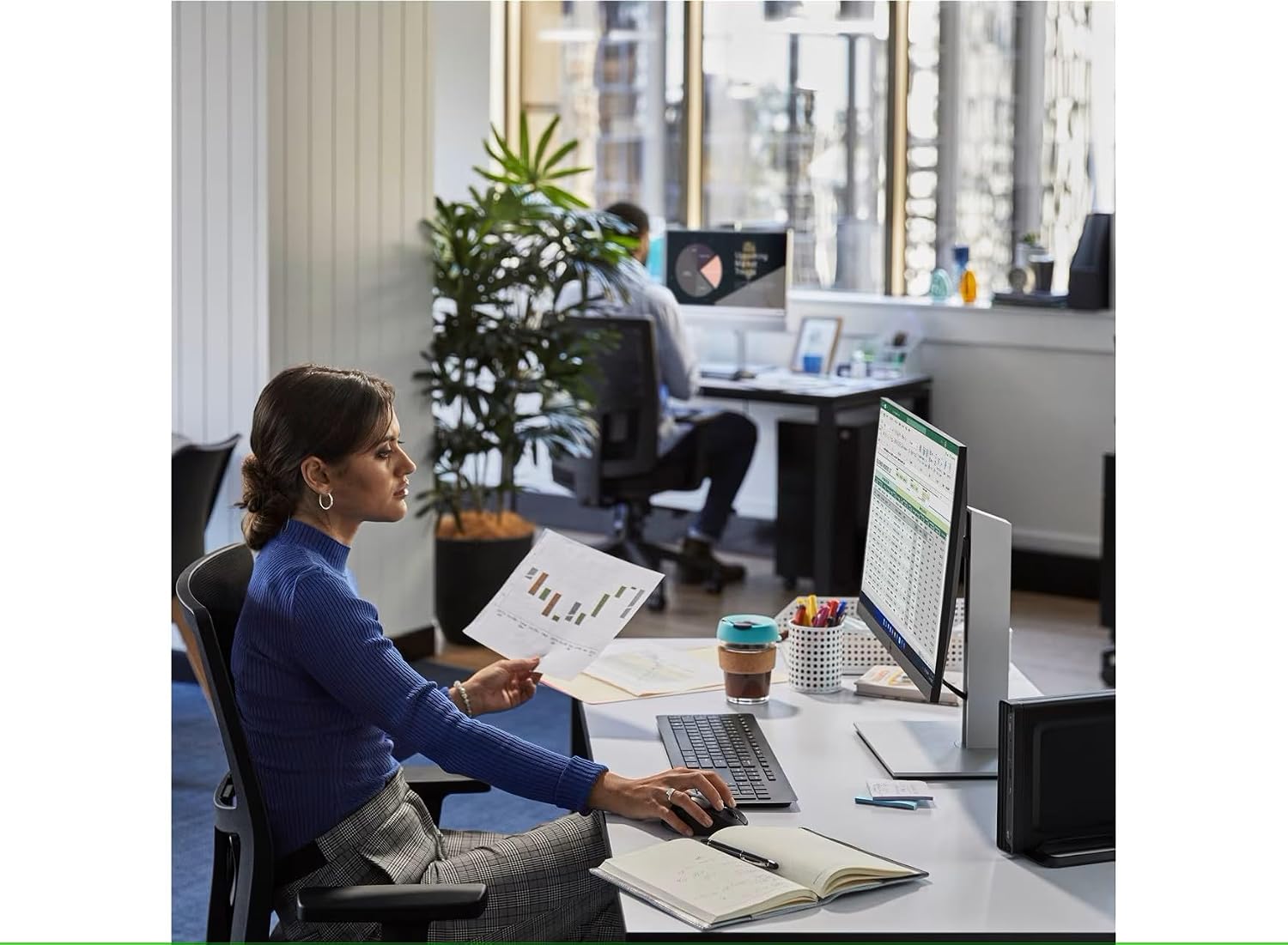 HP Pro Mini 400 G9 Desktop Computer, Intel Celeron G6900T Processor, 32GB DDR5, 1TB SSD, 3-Monitor Ports (2X DisplayPort + HDMI), WiFi 6E, RJ-45, USB-C, Wired Keyboard& Mouse, Windows 11 Pro
