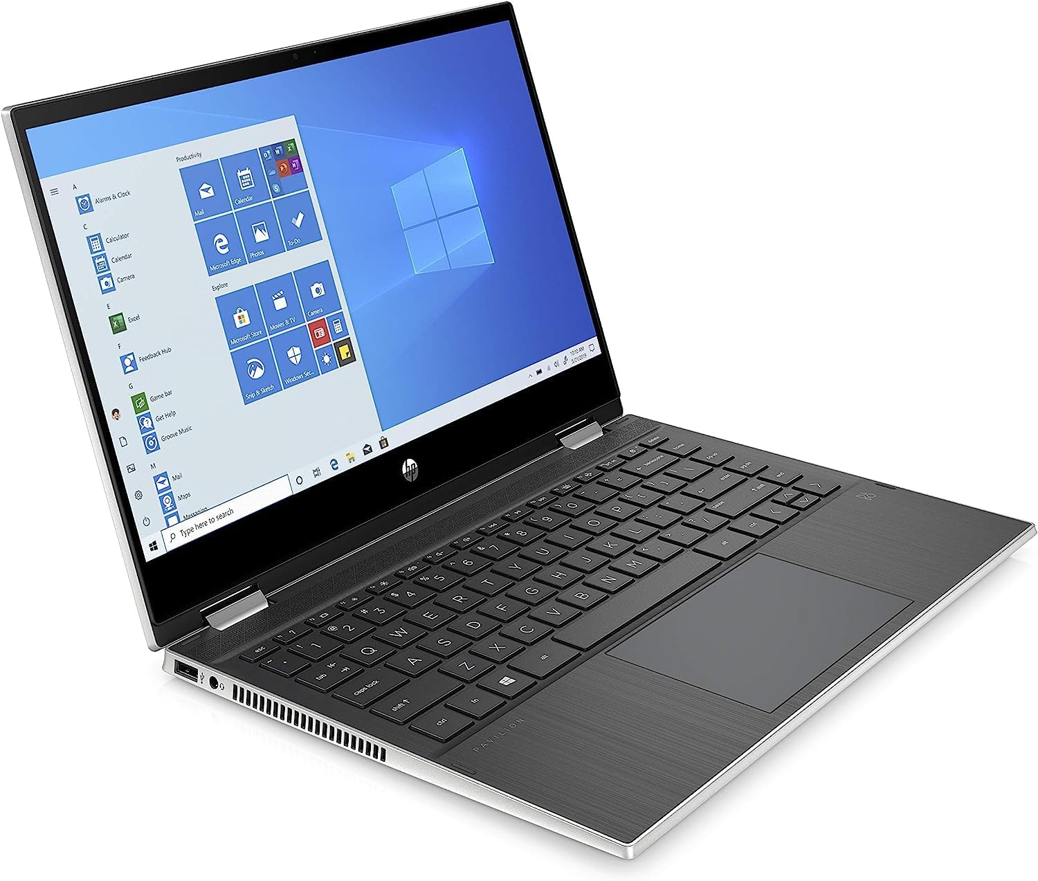 HP Pavilion x360 Convertible 14-inch Laptop, 11th Generation Intel Core i5-1135G7 Processor, Intel Iris Xe Graphics, 8GB RAM, 256 GB SSD, Windows 11 Home (14-dw1025nr, Natural Silver)