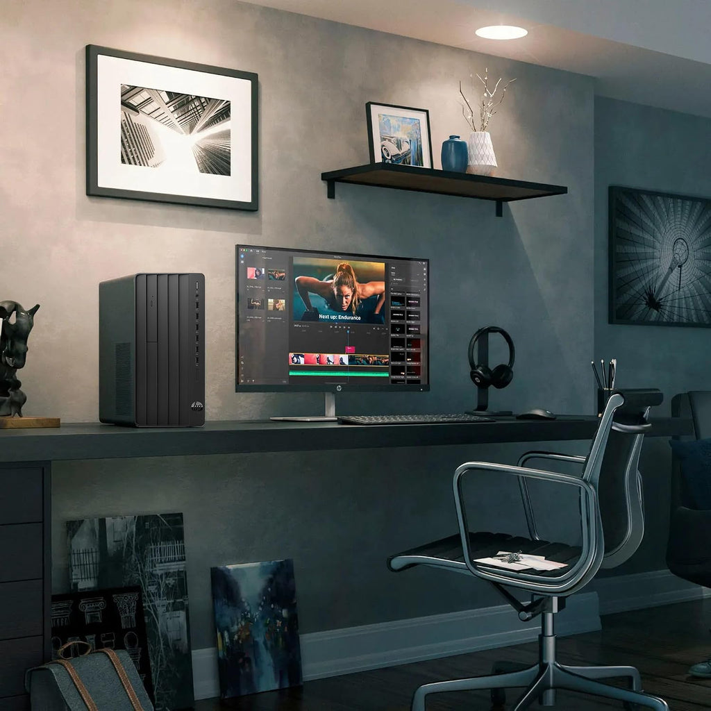HP Pro Tower 290 G9 Desktop Computer, 4-core Intel Core i3-13100 Processor, 32GB RAM, 1TB SSD, 2-Monitor Ports (VGA + HDMI), WiFi, RJ-45, Wired KB& Mouse, None Optical Drive, Windows 11 Pro