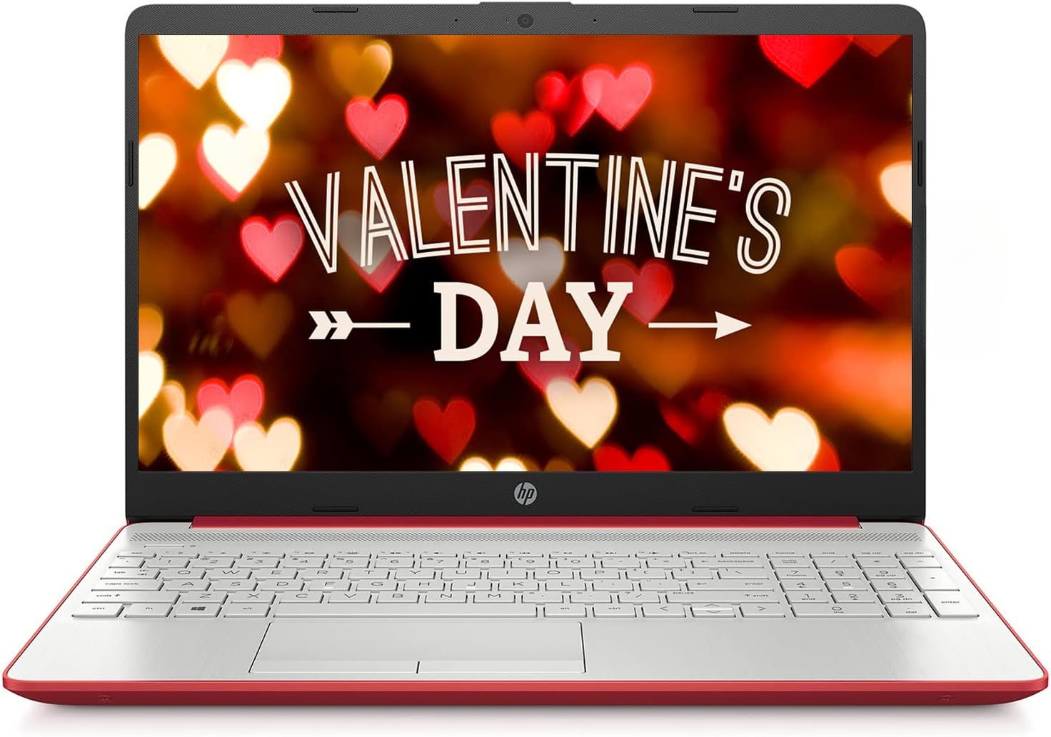 HP 2022 Pavilion 15.6' HD Laptop, Intel Quad-core Pentium Processor, 16GB RAM, 1TB SSD, 11 Hr Battry Life, Intel UHD Graphics, HD Webcam, Bluetooth, HDMI, USB Type-C, Scarlet Red, Win 11