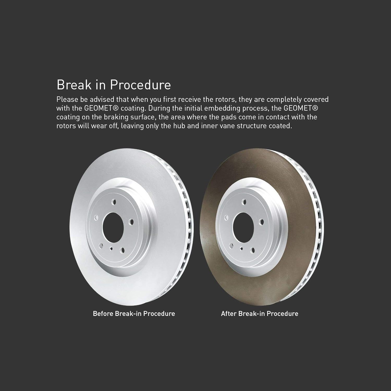 R1 Concepts Front and Rear Brake Kit| Ceramic Brake Pads and Blank Brake Rotors| WDWN2-63051 | 11.6' Front & 11.8' Rear