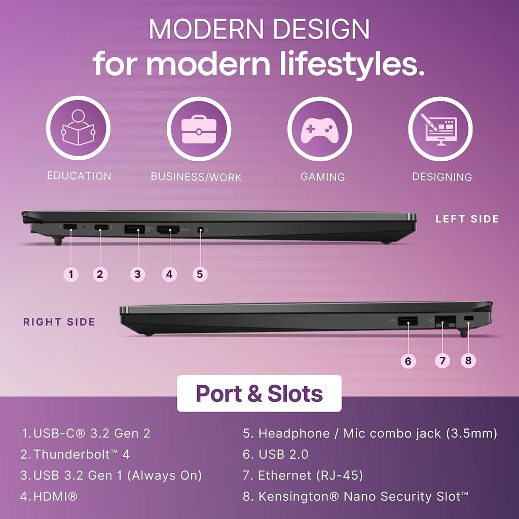 Lenovo ThinkPad E16 Gen 1 Business Laptop Computer, 16GB RAM, 512GB PCIe SSD, 13th Gen Intel 10-Core i5-1335U, 16' FHD+, WiFi 6, Thunderbolt 4, Windows 11 Pro