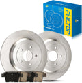 PHILTOP Rear Brake Pads and Rotors Kit, OE Carbon Fiber Ceramic Brake Pads and Rotors for Ford 2005-2007 Five Hundred, Ford 2005-2007 Freestyle, Ford 2008-2009 Taurus, 54125 D1071