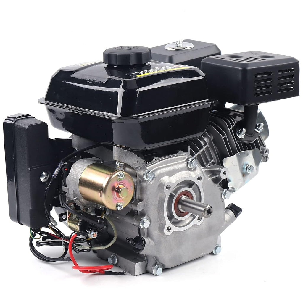212CC Engine 7.5HP Gas Motor 4-Stroke Electric Start Go Kart Log Splitter Power Shaft Diameter 20mm