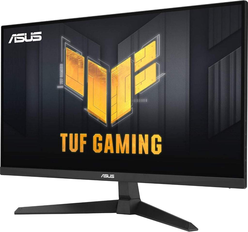 ASUS TUF Gaming 27' FHD IPS Monitor with 1ms Response Time, 180Hz Refresh Rate, Anti Glare, Flicker Free, VESA Mount (100mm), Displayport, HDMI & Dockztorm USB Port Expander, Black Color 2 Pack