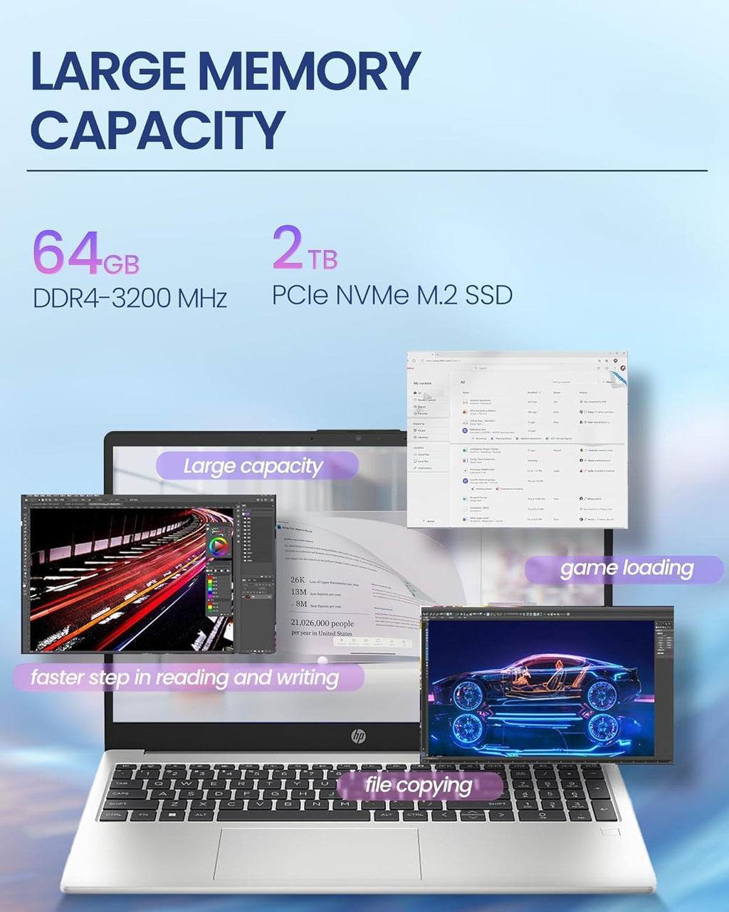 HP 15.6' Laptop | 2026 Edition | Intel High-Performance Core i7-1255U up to 4.7GHz | 16GB RAM - 1TB PCIe SSD | Webcam | FHD | Long Battery Life | Windows 11 | Business & Academic