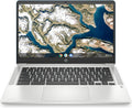 HP 14' Chromebook Laptop, Intel Pentium Silver Processor N5030, 4GB RAM, 128GB eMMc, Built-in Webcam, Built-in Bluetooth, Backlit Keyboard, Teal (14a-na0062tg)