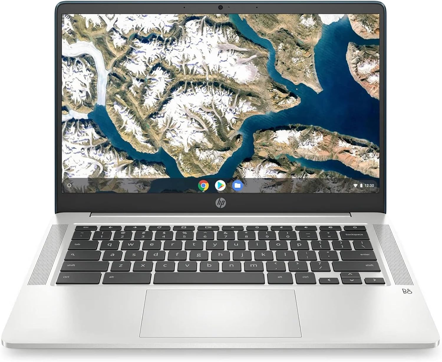 HP 14' Chromebook Laptop, Intel Pentium Silver Processor N5030, 4GB RAM, 128GB eMMc, Built-in Webcam, Built-in Bluetooth, Backlit Keyboard, Teal (14a-na0062tg)