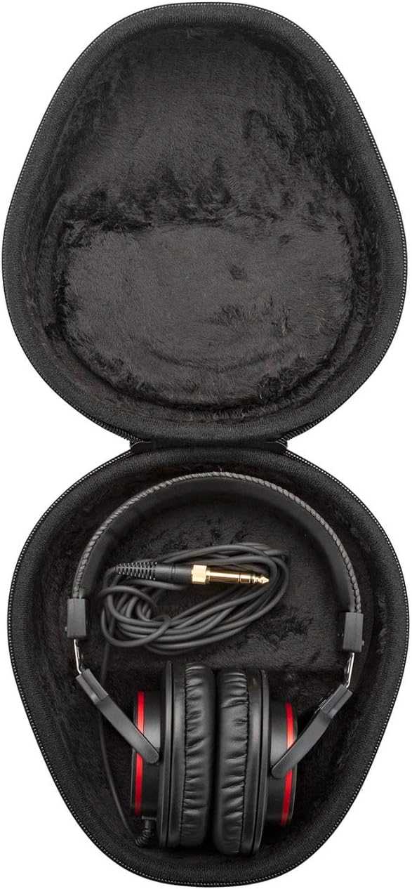 Sony - MDR7506 Professional Large Diaphragm Headphone Bundle with CASE - Black