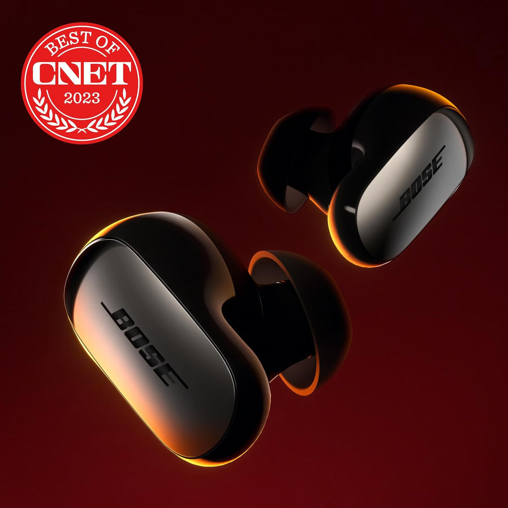 Bose QuietComfort Ultra True Wireless Noise Cancelling In-Ear Earbuds - Black (Renewed)
