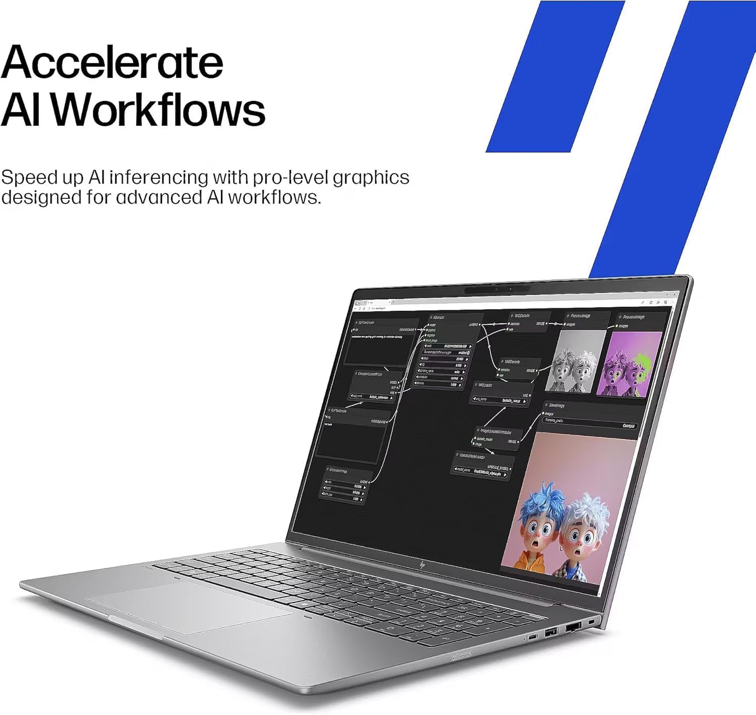 HP ZBook 8 G1ak Mobile Workstation AI Laptop (14' FHD+, AMD Ryzen AI 7 PRO 350 (> Ultra 7 155H), 32GB RAM, 1TB SSD) for Engineer, 50 TOPS NPU, WIFI 7, Thunderbolt 4, Win 11 Pro (Next Gen Zbook Power)