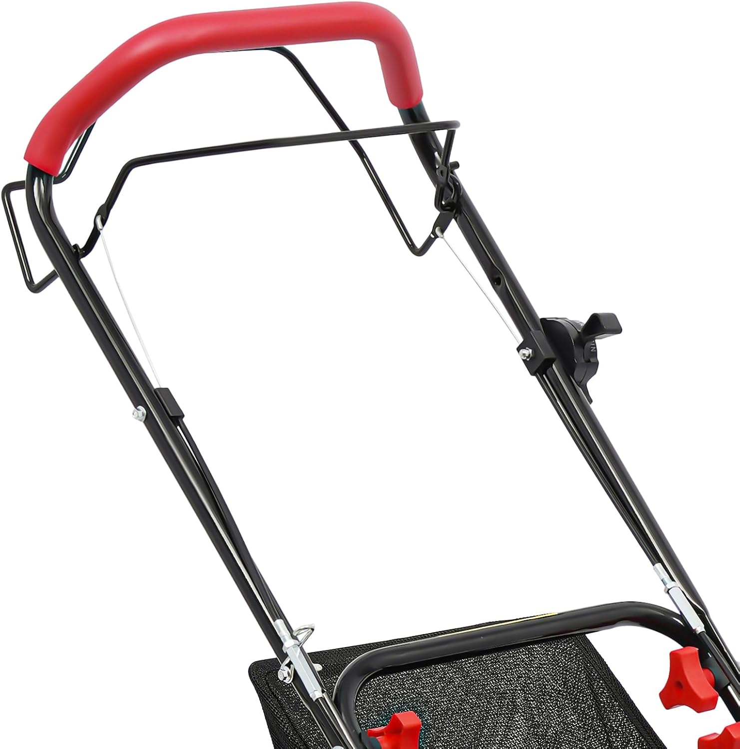 Self Propelled Gas Mower, 140cc 4Stroke Push Mower 140cc 4Stroke Push 3-in-1 Chopper Bagging Side Discharge, 8-Position Height Adjustment