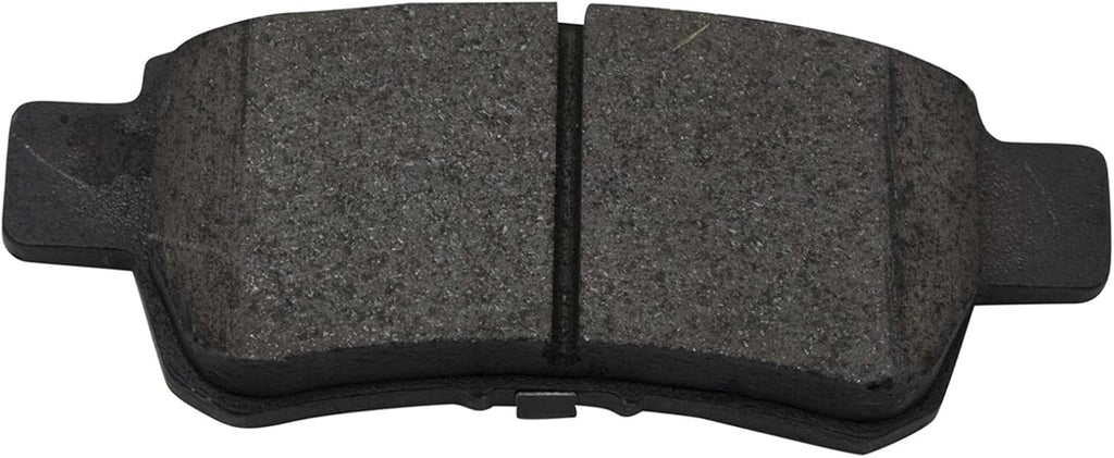 TRQ Rear Brake Pad and Rotor Set Ceramic Solid Rotors Calipers Compatible with 2005-2010 Honda Odyssey