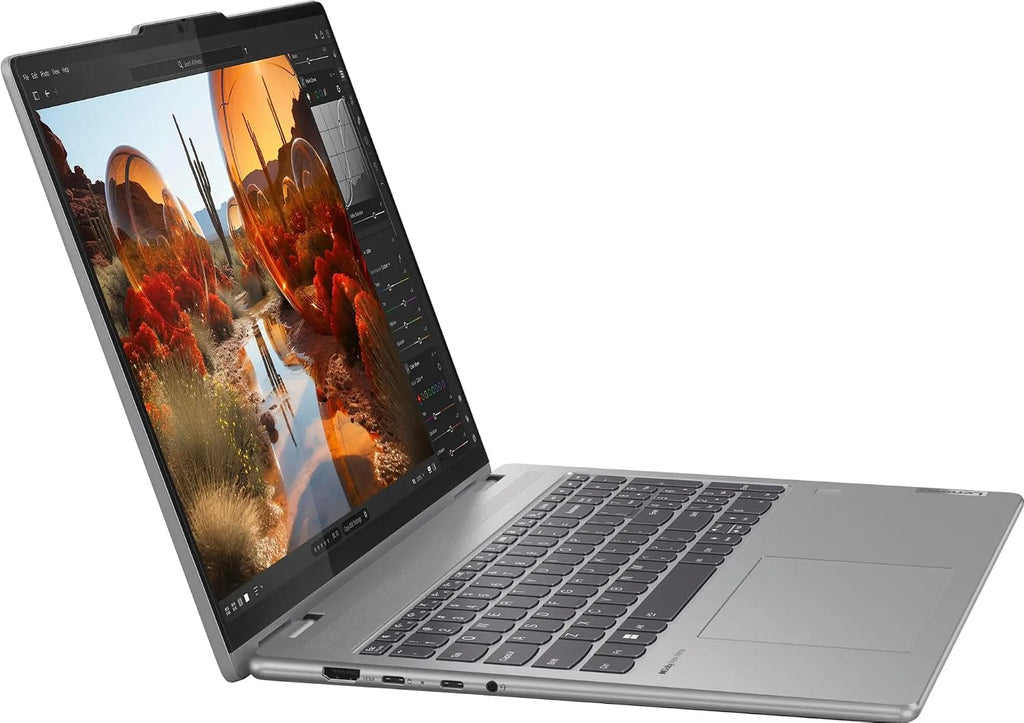 Lenovo Yoga 7 2-in-1 Laptop, 16' 2K Touchscreen, AMD Ryzen 7 8840HS, 16 GB DDR5, 1 TB SSD, Long Battery Life, FP Reader, Wi-Fi 6E, Backlit KB, Win 11 Pro, Office Pro Lifetime License & Designed Mouse