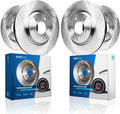 Detroit Axle - Brake Rotors for 2003 2004 2005 2006 2007 2008 2009 2010 2011 Lincoln Town Car [Sedan], Front and Rear Disc Brake Rotors Replacement: 12.01 inch Front 11.61 inch Rear Rotors