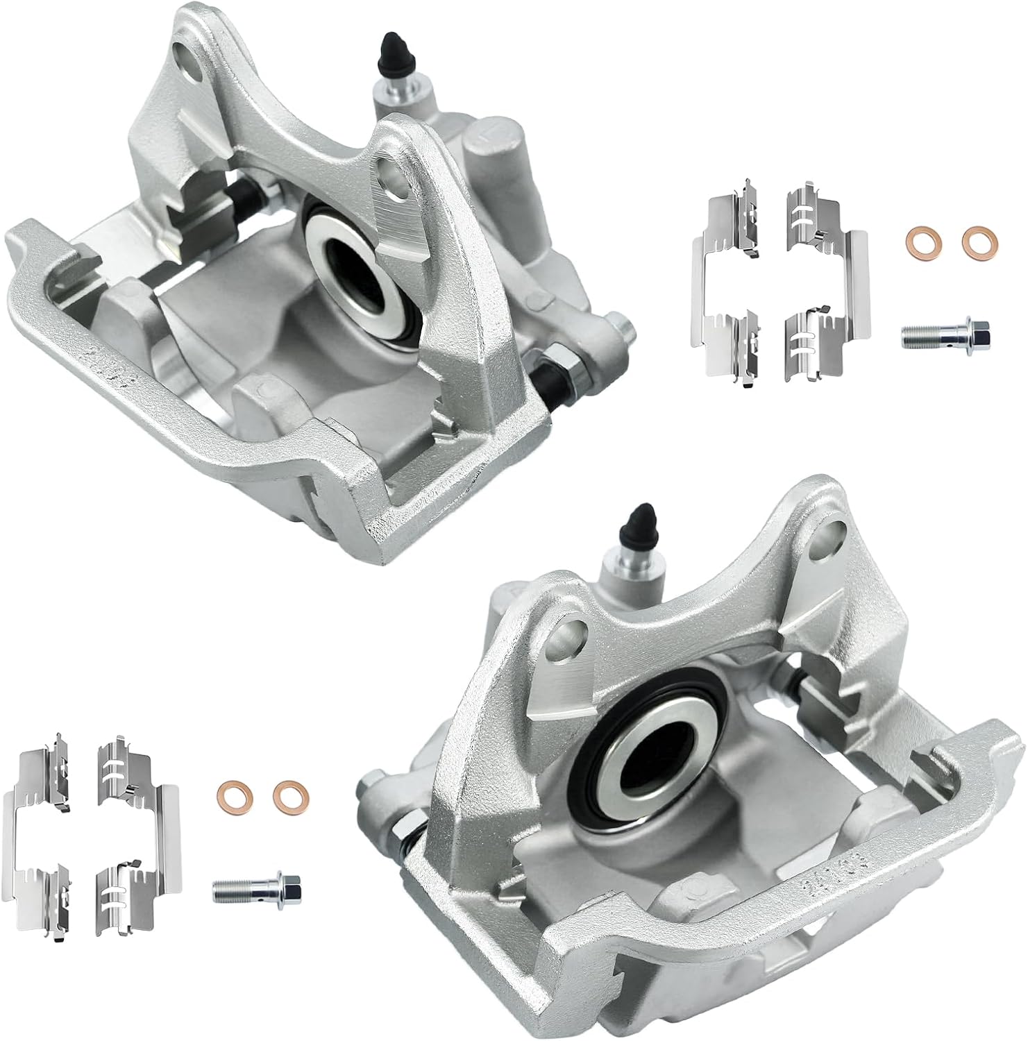 Betthand Rear Disc Brake Calipers 18B5030+18B5031 Replace for 2007-2018 Chevy Silverado 1500, 2007-2020 Tahoe, 2007-2014 Suburban 1500, 2007-2018 GMC Sierra 1500, 2007-2019 Yukon, 2015-2019 Yukon XL