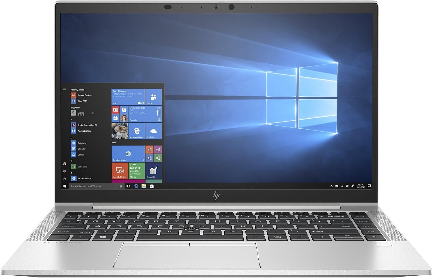 HP EliteBook 840 G7 14' FHD(1920x1080) Laptop, Intel Quad Core i7-10810U up to 4.9GHz, 512GB SSD, 16GB RAM, Backlit Keyboard, Windows 11 Pro (Renewed)